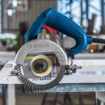 Serra Mármore 5" (125mm) 1500W GDC150 com 2 Discos + Maleta 127V Bosch