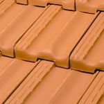 Telha Francesa Cerâmica Vermelha 39,5x23,9cm Laranjal