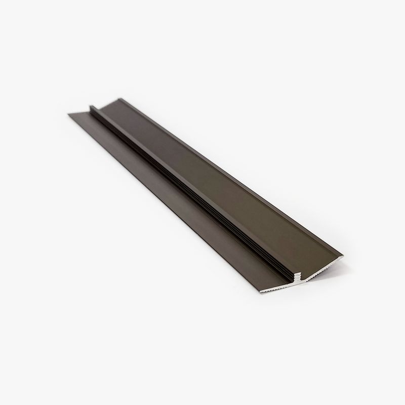 Perfil Redutor para Piso Modelo 102-ANC Aluminío Champagne 3m