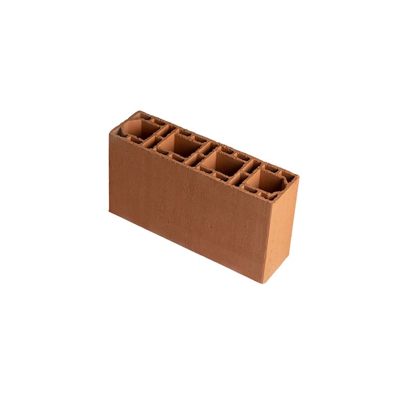 Bloco Cerâmico Estrutural Furo Vertical 11,5x19x39cm City