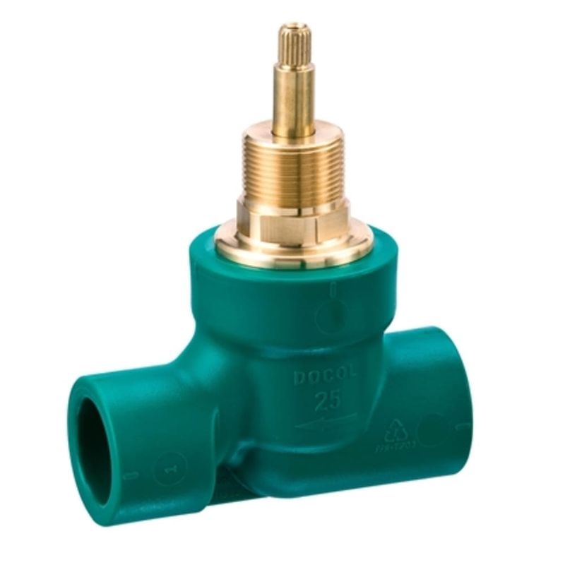 Base para Registro de Pressão MVS 4416 para Tubulação PPR 25mm Docol