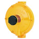 Regulador Gás Industrial 20kg/h 1/2" NPT Amarelo Vinigás