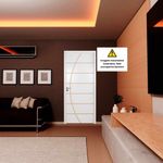 Folha de Porta Frisada Melamínica Colméia Neblina Branco 210x90cm