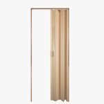 Porta Sanfonada PVC Bege 210x84cm
