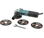 Esmerilhadeira Angular 4.1/2 (115mm) 900W WS4750U c/6 Disco 127V Wesco