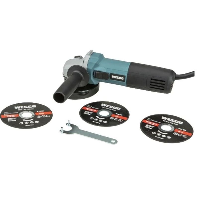 Esmerilhadeira Angular 4.1/2 (115mm) 900W WS4750U c/6 Disco 127V Wesco