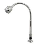 Torneira para Cozinha Mesa 1/4V Bica Alta Cromado Gourmet Flex