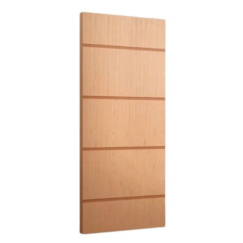 Folha de Porta Frisada Sarrafeada Pinus para Pintura West Doors