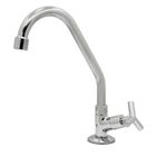 Torneira para Cozinha Mesa 1/4V Bica Média Cromado Fit 1169 C55