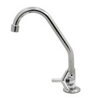 Torneira para Cozinha Mesa 1/4V Bica Média Cromado Fit 1169 C55