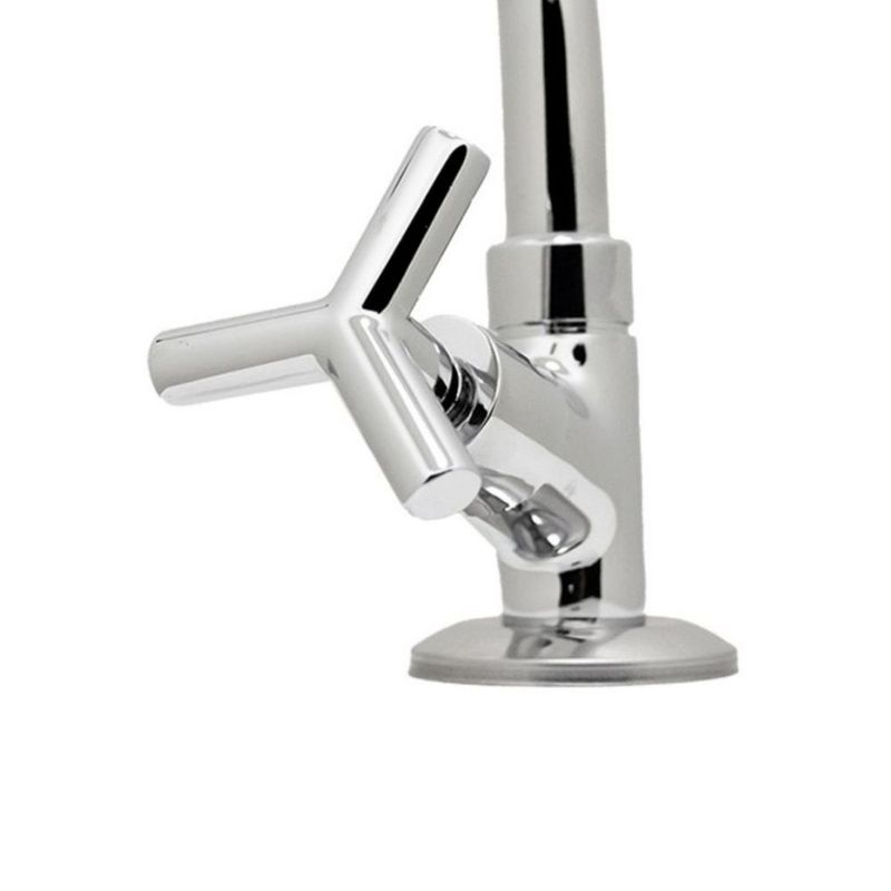 Torneira para Cozinha Mesa 1/4V Bica Média Cromado Fit 1169 C55