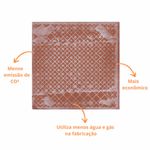 Piso Argento Bold Acetinado Bege 45x45cm 2,01m2