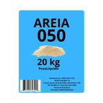 AREIA FINA LAVADA 20KG AREIA 050