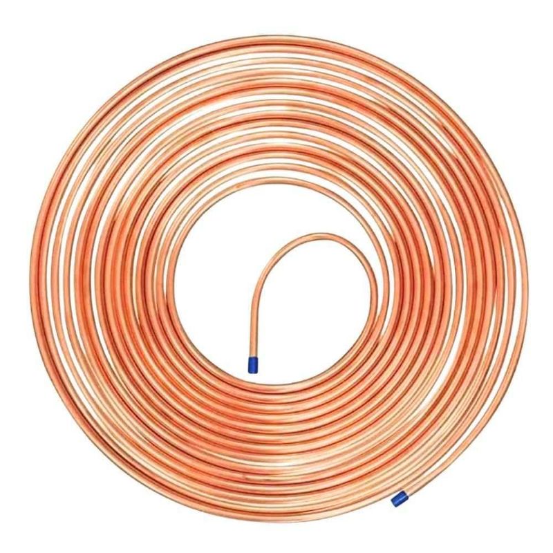 Tubo Cobre Maleável 12,70x0,79mm - 1/2" Eluma