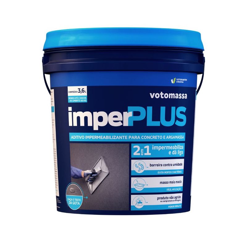 Aditivo Impermeabilizante Votomassa Imperplus 3,6L Votoran