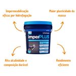 Aditivo Impermeabilizante Votomassa Imperplus 3,6L Votoran