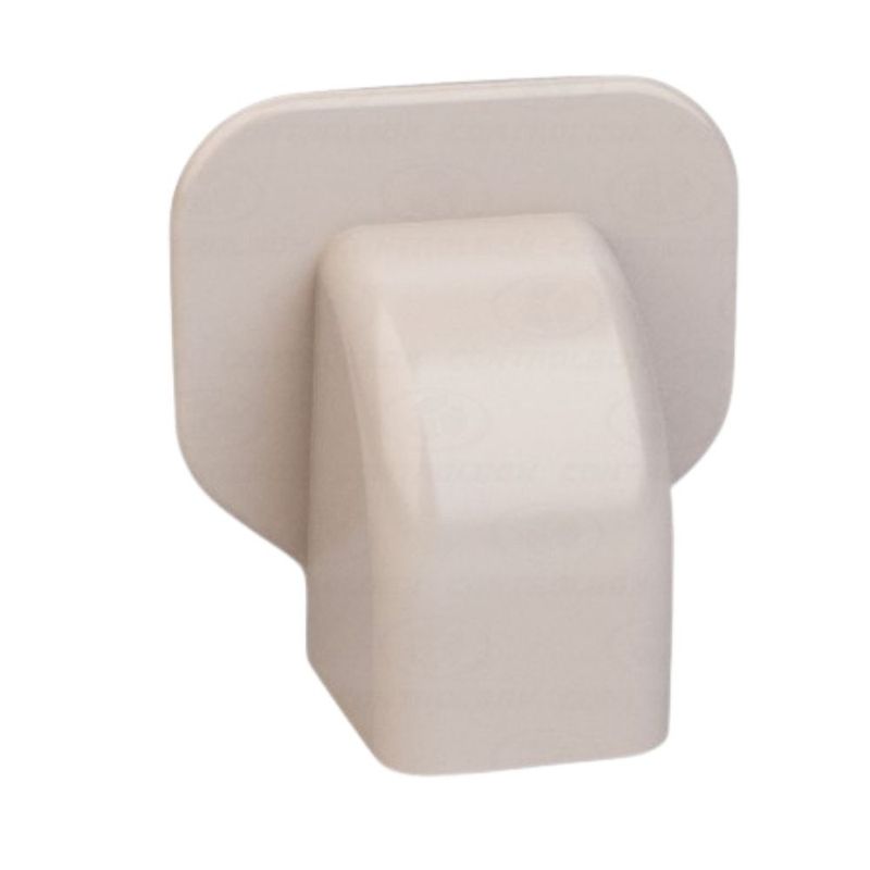 Terminal de Acabamento para Canaleta 30x30mm PVC Branco