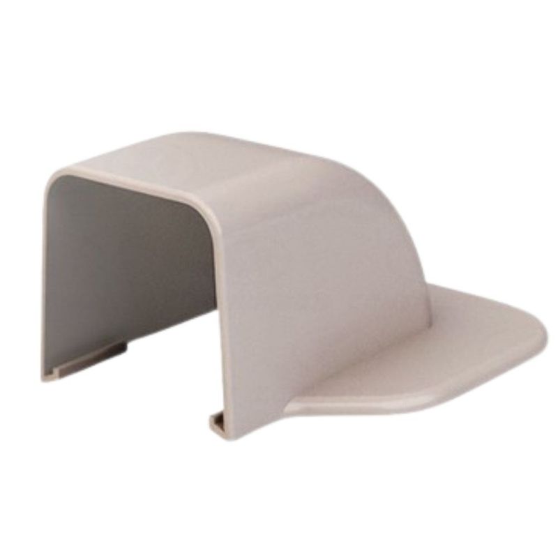 Terminal de Acabamento para Canaleta 30x30mm PVC Branco