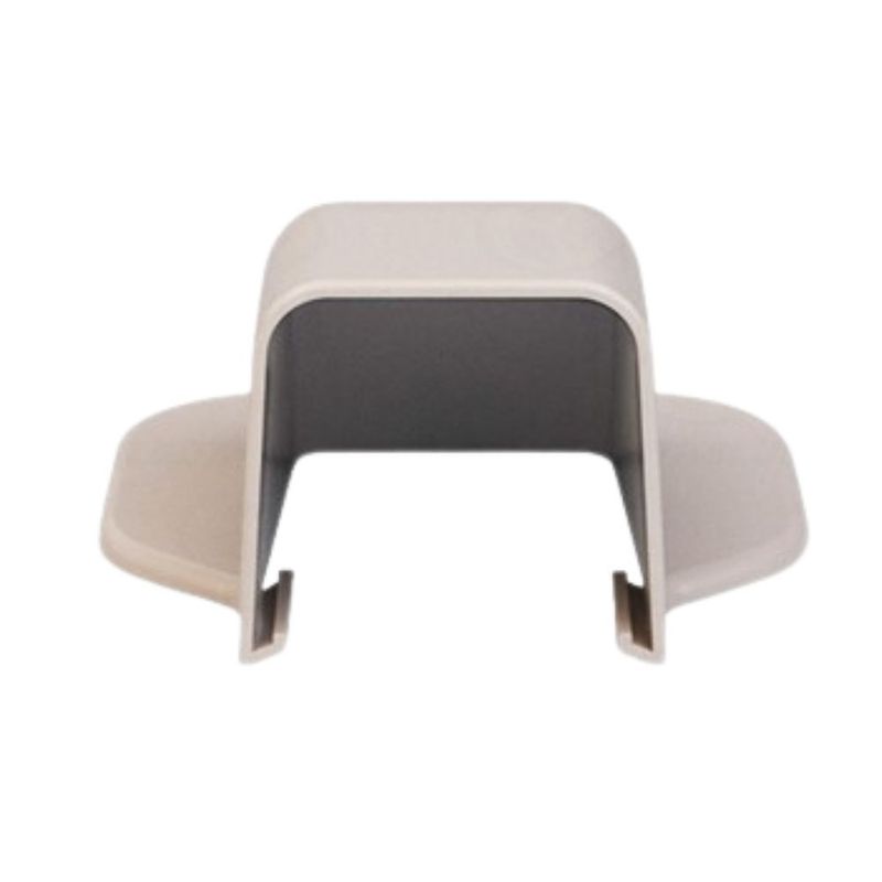 Terminal de Acabamento para Canaleta 30x30mm PVC Branco