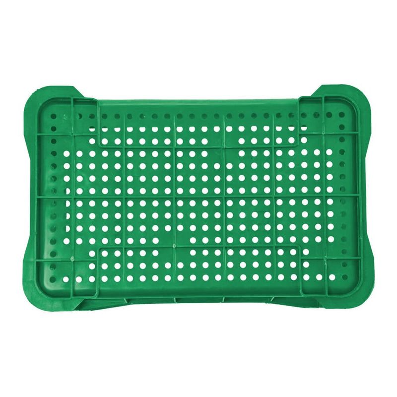 Caixa Plástica Vazada 50,5L até 20KG Verde