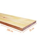 Painel Aparelhado de Pinus 2,5x25cm 2m