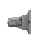 Tomada + Placa para Móveis 10A Branca