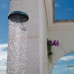 Ducha Fria ABS Cromada 8x1/2" Astra