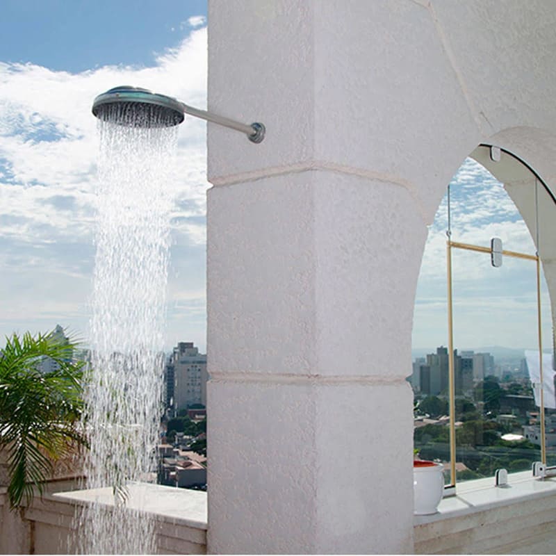 Ducha Fria ABS Cromada 8x1/2" Astra