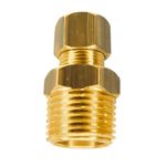 União de Compressão Macho 1/2" Anilha X 3/8" Rosca NPT