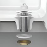 Válvula Cromada para Lavatório com Tampa 1(7/8)" Luconi