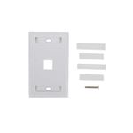 Placa 1 Posto 4x2 para Keystone