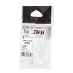 Chave Comutadora Liga/Desliga Redonda 2 Terminais 80W Branca Dni