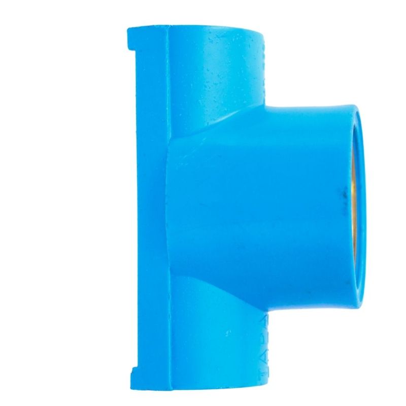 Te Liga Fácil Soldável com Bucha de Latão Azul PVC 25mm x 3/4" Estrela