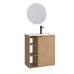 Kit Gabinete para Banheiro Hortensia Jequitiba 62cm