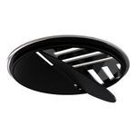 Grelha Redonda Fecho Automático Max ABS Cromada 15cm DN150 Estrela