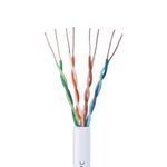 Cabo de Rede UTP CAT5E 4Px24AWG 100MHz CMX Branco Condutti Caixa 305m