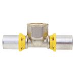 Te Fêmea para Gás 26mmx3/4" Prensar Multi Emmeti