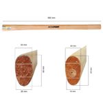 Cabo de Madeira para Machado com Suporte PVC 92cm Momfort