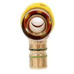 Te Macho para Gás 16mmx1/2" Prensar Multi Emmeti