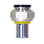 Conector Fêmea Móvel para Gás 26mmx3/4" Prensar Multi Emmeti