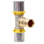 Te Macho para Gás 20mmx3/4" Prensar Multi Emmeti