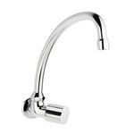 Torneira para Cozinha Parede Bica Média Cromado Nova Petra 1169