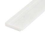 Rodapé Poliestireno P.U Branco Frisado Slim 10x1,0x200cm