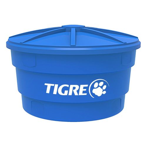 Caixa d'Água com Tampa Sobrepor Azul 310L Tigre
