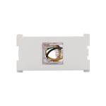 Módulo Tomada para Telefone RJ11 4 Fios Branco Linha B3