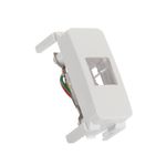 Módulo Tomada para Telefone RJ11 4 Fios Branco Linha B3
