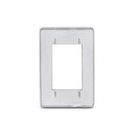 Placa 3 Postos 4x2 sem Suporte Stellar Black Orion