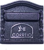 Caixa de Correio Decora 19x16x19cm Alumínio Preto