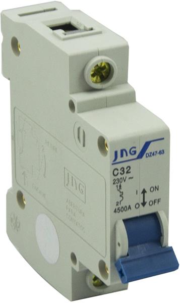 Mini Disjuntor Monopolar Curva C JNG