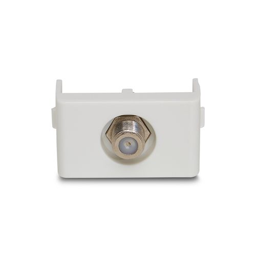 Módulo Tomada Coaxial para Antena de TV Branco Lunare